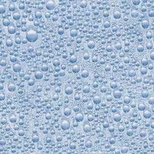 Samolepící fólie transparentní kapky vody modré Waterdrop 45 cm x 15 m GEKKOFIX 10288 samolepící tapety