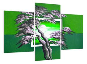 Obraz stromu na stěnu (90x60cm)
