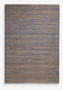 Modrý ručně tkaný koberec s příměsí juty 120x170 cm Hurley – MADE