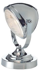 ACA DECOR Stolní retro lampa Headlight Chrom