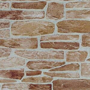 Vliesové tapety na zeď Suprofil 50815, kamenná zeď - cihlová, rozměr 10,05 m x 0,53 m, MARBURG