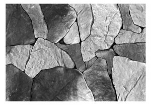 Fototapeta šedé kameny + lepidlo ZDARMA Velikost (šířka x výška): 150x105 cm