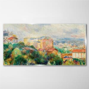Obraz na skle Obraz na skle Pohled z Montmartre
