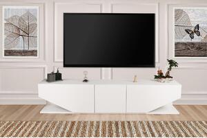 TV stolek/skříňka Ivonne 2 (bílá). Akce -25%