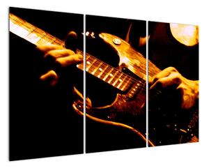 Obraz elektrické kytary (120x80cm)