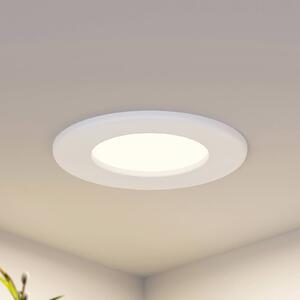 Prios LED vestavné svítidlo Cadance, bílé, 11,5cm, 10ks, stmívatelné