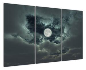 Obraz měsíce a mraků (120x80cm)