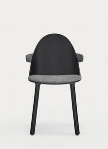 TEULAT UMA židle s područkami černá