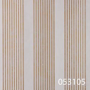 Vliesové tapety na zeď La Veneziana 53105, pruhy zlaté s metalickým efektem, rozměr 10,05 m x 0,53 m, MARBURG
