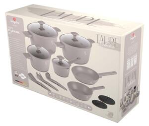 Sada nádobí s titanovým povrchem 15 ks Taupe Collection