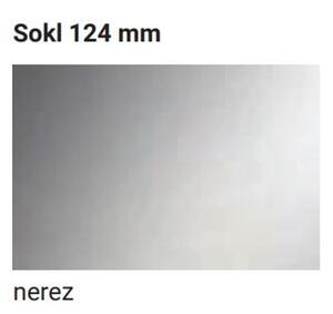 EBS 964414 Koncovka soklu nerez, 124mm