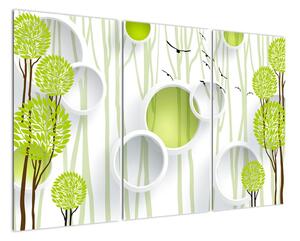 Moderní obraz - jarní příroda (120x80cm)