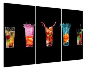 Obraz do kuchyně - letní drinky (120x80cm)