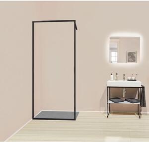 Kermi Dark Edition Walk-In stěna 100 cm, čiré sklo XDWW4100203PK