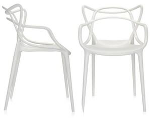 Jídelní židle Masters, více barev - Kartell Barva: bílá