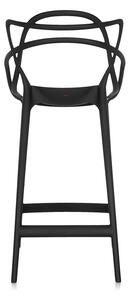 Barová židle Masters, v. 65 cm, více barev - Kartell Barva: černá