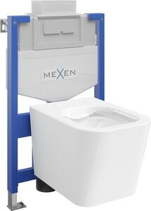 Mexen Fenix XS-U, podomítkový modul a závěsné WC Teo, bílá, 6853385XX00