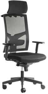 ALBA kancelářská židle GAME ŠÉF VIP TB- synchro, skladová BLACK 27