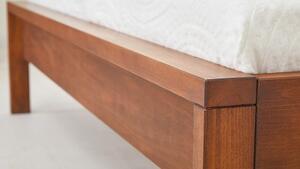 Postel MILANO Dub 180x200 - dřevěná postel z masivu o šíři 4 cm