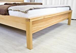 Postel MILANO Buk 180x200 - dřevěná postel z masivu o šíři 4 cm