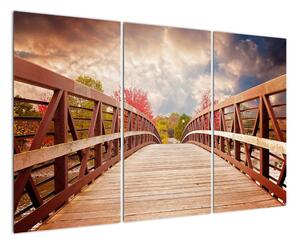 Cesta přes most - obraz (120x80cm)