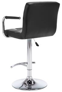 Barové stoličky Myall - umělá kůže - 2 ks | černé