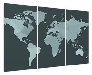 Mapa světa (120x80cm)