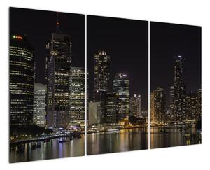 Obraz nočního velkoměsta (120x80cm)