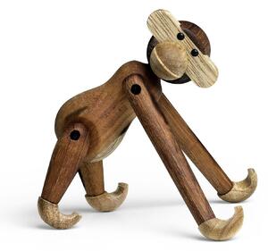 Dřevěná opička Monkey Mini Teak Limba 9,5 cm