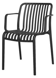 GARDEN zahradní židle, černá