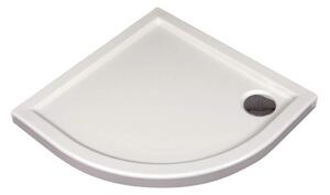 Deante Minimal, akrylátová čtvrť kruhová sprchová vanička 100x100x5,5 cm, bílá, DEA-KTN_051B