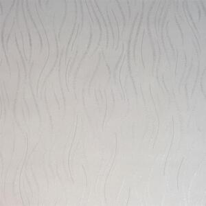 Vliesové tapety na zeď Einfach Schoner 13499-40, vlnovky bílé, rozměr 10,05 m x 0,53 m, P+S International