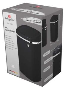 Bezdotykový odpadkový koš se senzorem 58 l Matte Black Collection