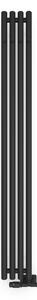 Oltens Stang koupelnový radiátor designově 180x20.5 cm černá 55012300
