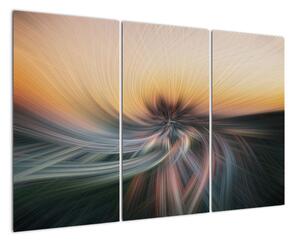 Abstraktní obraz do bytu (120x80cm)
