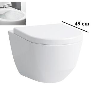 Laufen Pro Závěsné WC Compact Rimless 49 cm H8209650000001