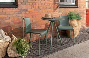 Zelený plastový zahradní bistro stůl HOUE Nami 65 cm