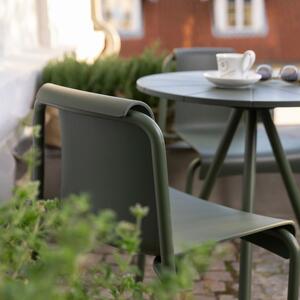 Zelený plastový zahradní bistro stůl HOUE Nami 65 cm