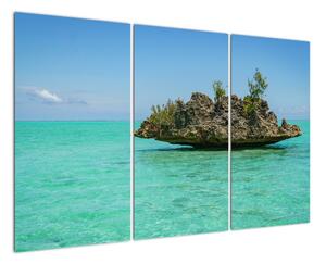 Obraz moře s ostrůvkem (120x80cm)
