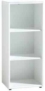 Bílý lesklý kancelářský regál Germania Monteria 4203 120 x 50 cm