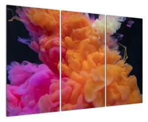 Obraz barevného dýmu (120x80cm)