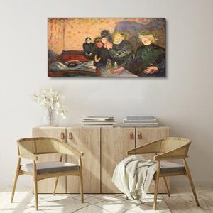 Obraz na plátně Obraz na plátně Smrt Edvard Munch