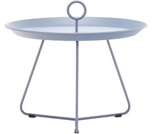 Světle modrý kovový konferenční stolek HOUE Eyelet 57,5 cm