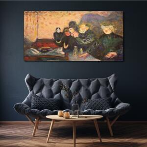 Obraz na plátně Obraz na plátně Smrt Edvard Munch