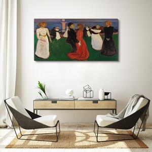 Obraz na plátně Obraz na plátně Tanec života Edvard Munch