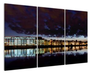 Noční město, obraz (120x80cm)