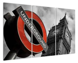 Londýnské metro - obraz (120x80cm)