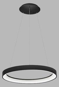 Led2 Závěsné LED svítidlo BELLA SLIM P-Z ø 58 cm Barva: Černá, Teplota světla: 2700K/3000K/4000K, Stmívání, řízení: ZigBee TW