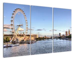 Londýnské oko (London eye) - obraz do bytu (120x80cm)