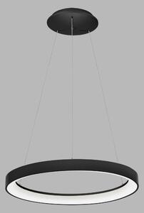 Led2 Závěsné LED svítidlo BELLA SLIM P-Z ø 48 cm Barva: Černá, Stmívání: DALI/PUSH